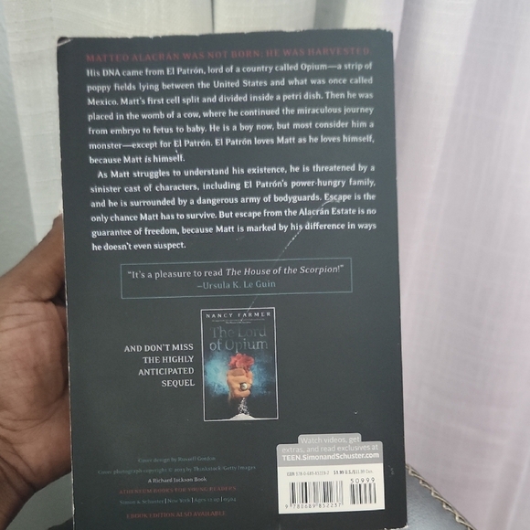 The House of the Scorpion Book - Picture 2 of 4